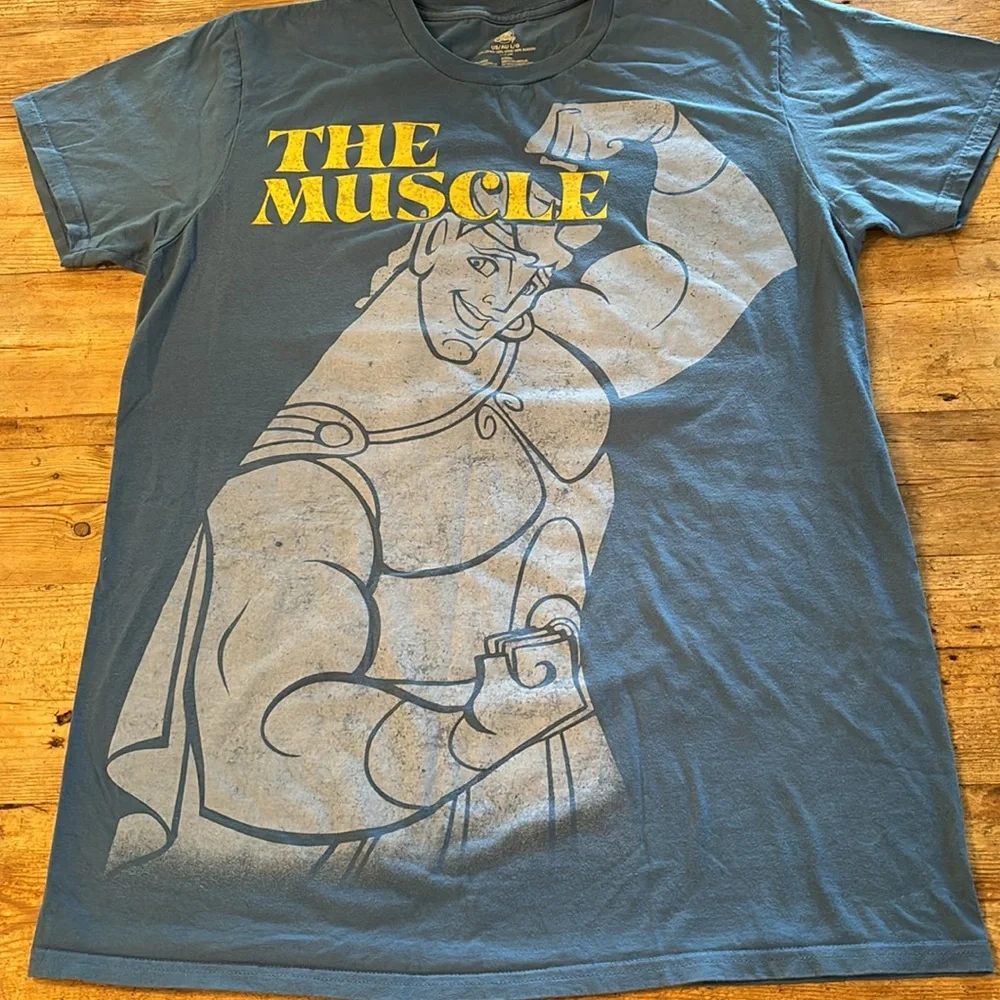 💪DISNEY’S ALADDIN GENIE SHORT SLEEVE TEE SHIRT - Picture 2 of 3